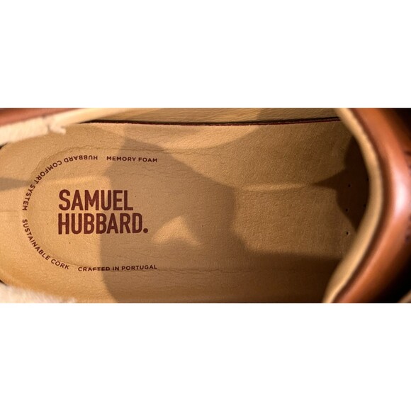 Samuel Hubbard Market Cap NEW Men’s sz 12 M Brogue Oxford Whisky Brown Leather main image 8